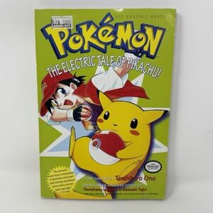 Pokemon The Electric Tale Of Pikachu! Graphic Novel Toshihiro Ono FF